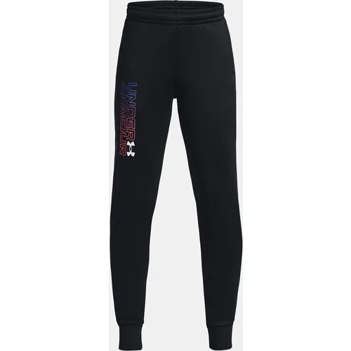 Under Armour Sweatpants UA Armour Fleece Graphic Jgr-BLK - Boys