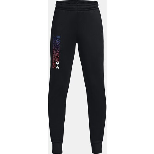 Under Armour Sweatpants UA Armour Fleece Graphic Jgr-BLK - Boys Slike