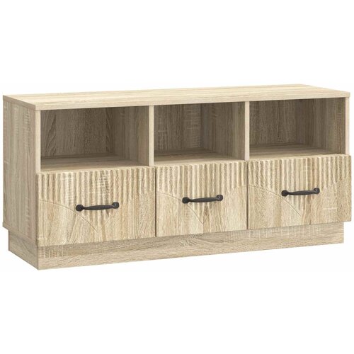 TV ormar Hrast sonoma 102 x 34,5 x 47 cm Konstruirano drvo Cijene