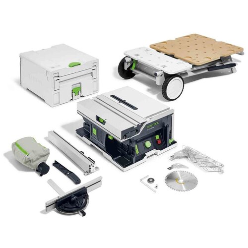 Festool Baterijski stoni cirkular CSC SYS 50 EBI-Basic-Set, F 577371 Cene