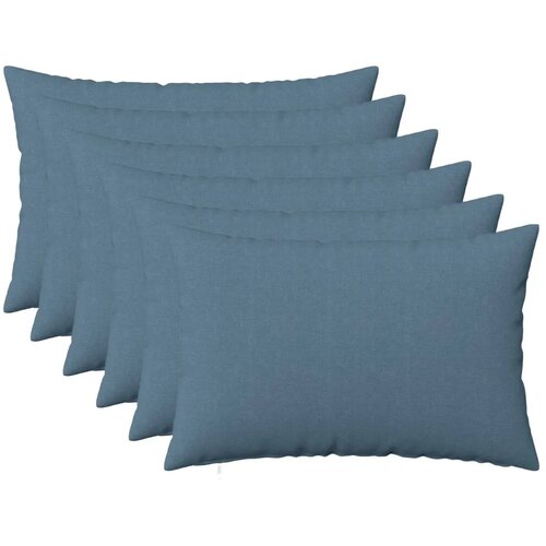  Presvlaka za jastuk 6 kom. HEERLEN Traper plava 30 x 50 cm - Trapere plave boje 30 x 50 cm 6 Cene