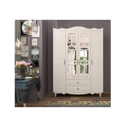 Hanah home Ormar Rb-048, 140x190x52 cm, Bijeli Cene