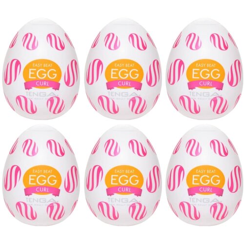 Tenga Egg Curl - jaja za masturbaciju (6kom) Slike