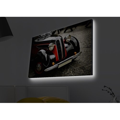 Opviq Slika na platnu sa LED osvetljenjem 45x70cm Cene