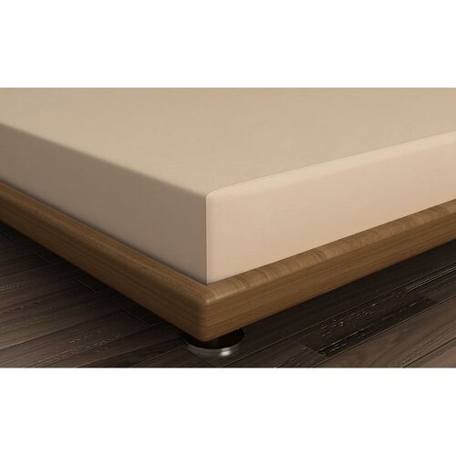 Mijolnir Beige Beige Ranforce Double XL Fitted Sheet (FR) (IT) (ES) (DE) Slike