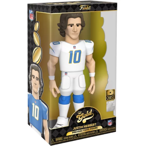Funko GOLD 12" NFL: CHARGERS- JUSTIN HERBERT