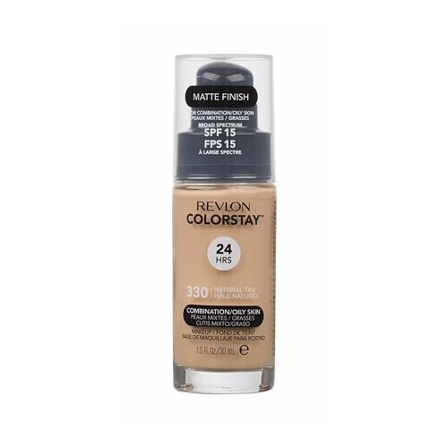 Revlon Colorstay™ Combination Oily Skin SPF15 puder za mešano do mastno kožo 30 ml odtenek 330 Natural Tan Cene