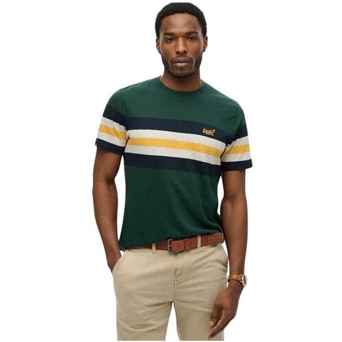 Superdry prugasta muška majica SDM1012209A-F8W Slike