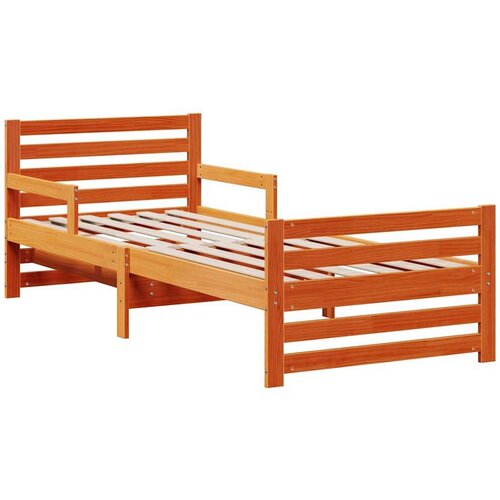  Okvir za krevet s madracem Vo&amp;scaron;tano smeđa 80 x 200 cm Slike