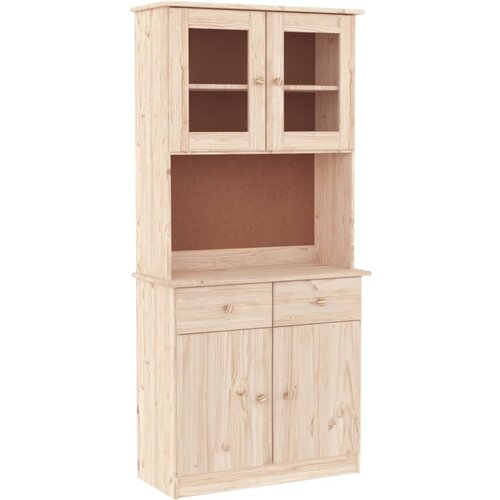 Maison Chic Komoda - Predalnik ALTA 77x35x165 cm trdna borovina, (21716389) Cene