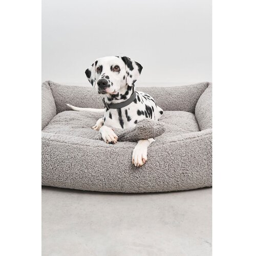 MiaCara siva boucl&amp;eacute; podloga za pse 71x91 cm senso pebble m Slike