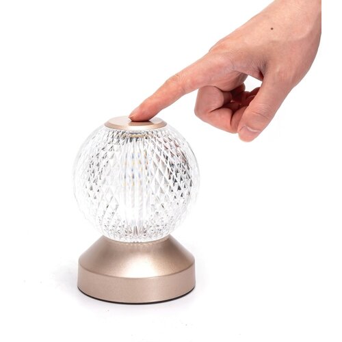  Aigostar-LED RGB prigu&amp;scaron;iva punjiva stona lampa LED/1W/5V 1800mAh 13,5cm + daljinski upravljač Slike