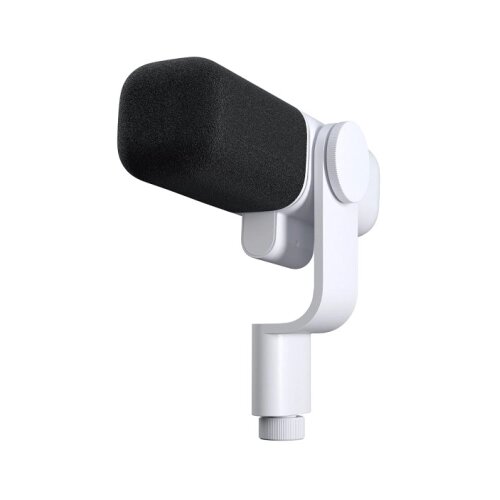 Logitech Yeti Studio Active Dynamic XLR Broadcast Microphone with ClearAmp White Cene