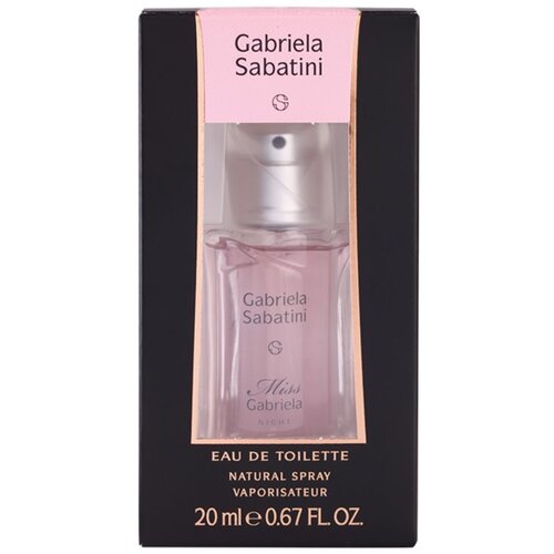 Gabriela Sabatini Miss Gabriela Night toaletna voda 20 ml za ženske Slike