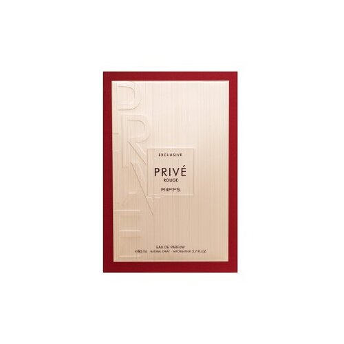 Riiffs Exclusive Prive Rouge parfumirana voda za ženske 80 ml Slike