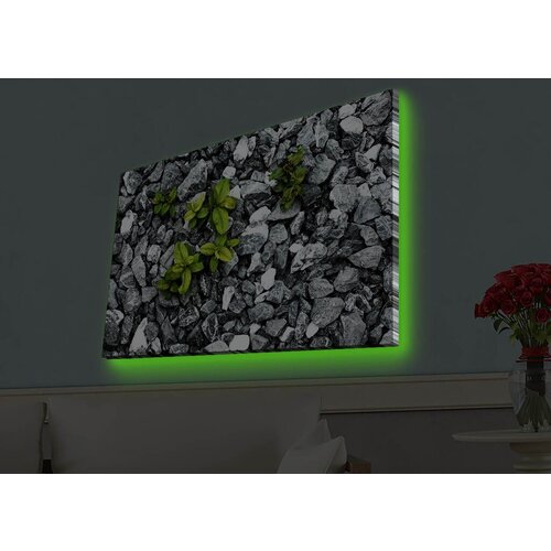Wallity Slika sa LED osvetljenjem 4570HDACT-028, 45x70 cm Cene