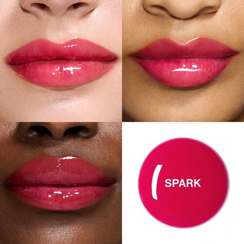 Smashbox Halo Plump + Glow Lip Gloss hidratantno sjajilo za usne za volumen usana nijansa Spark 4.6 ml Slike
