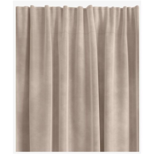  Austra zavesa 1x140x300 baršun bež ( 5097762 ) Cene