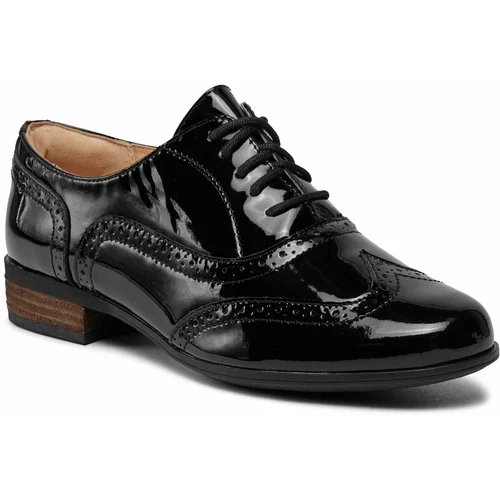 Clarks Oxford čevlji Hamble Oak 203506494 Black Patent