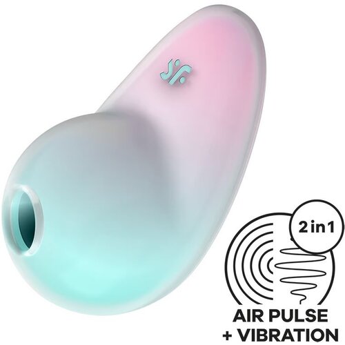 SATISFYER AIR Klitoralni Stimulator Satisfyer Pixie Dust Mint/pink Cene