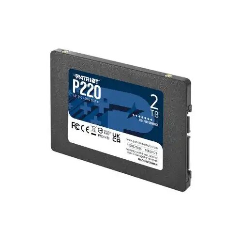 Patriot ssd 2.5 SATA3 2TB P220 550MBs/500MBs P220S2TB25 Cene