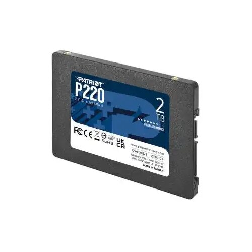 Patriot SSD disk P220 2TB SATA 3 2.5 P220S2TB25 Slike