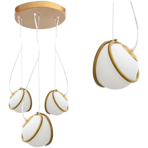 Toolight Lampa APP1088-1CP GOLD WHITE Slike