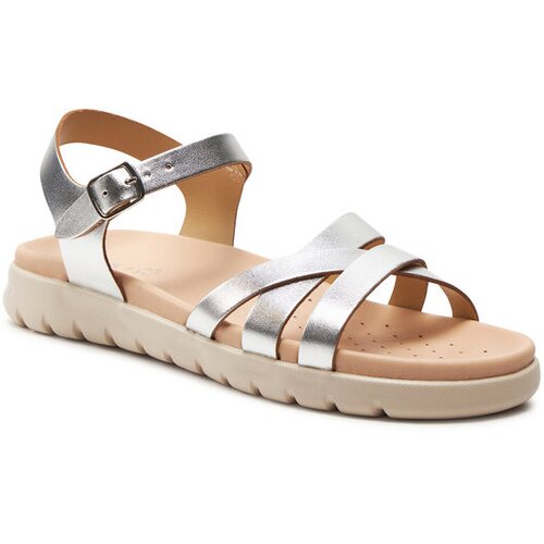 Geox Sandali J Sandal Soleima Gir J45GSA 000CF C1007 D Srebrna Cene