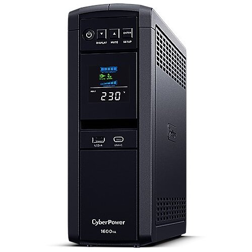 Cyberpower CP1600EIPFCLCD neprekinjen tok energije (UPS) Line-Interactive 1,6 kVA 1000 W 6 vtičnic izmenične napetosti Cene