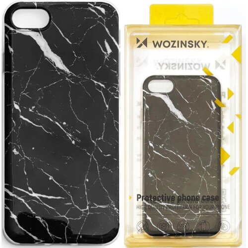 Wozinsky Marble silikonska futrola za Samsung Galaxy S21 Ultra 5G/Galaxy S30 Ultra - Crna Cijene