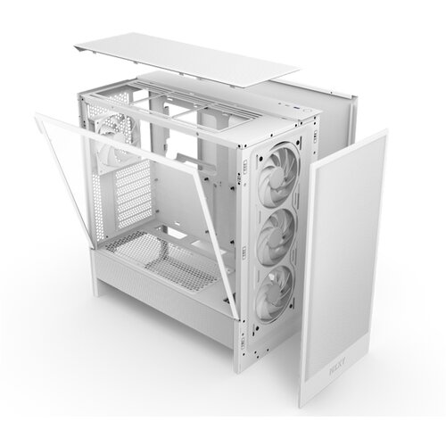 NZXT H5 flow rgb gaming kući&amp;scaron;te belo (CC-H52FW-R1) Slike