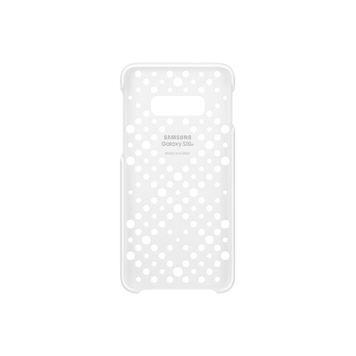 Samsung Galaxy S10 E Pattern cover, ovitek, belo/rumen (EF-XG970CWEGWW) Slike