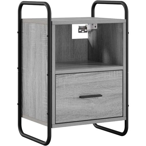  Viseći Noćni Ormar Siva Sonoma 40 x 30 x 60 cm - Siva Sonoma 1 Slike