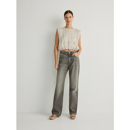 Reserved Ladies` blouse - svetlo siva Cene
