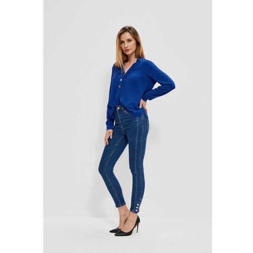 Moodo Skinny jeans with decorative buttons Cene