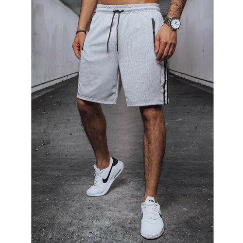 DStreet Light gray men's shorts SX2095 Slike