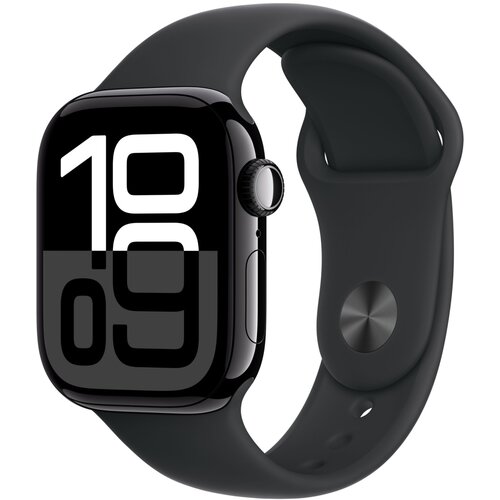 Apple Watch Serija 10 GPS 42mm S/M Crna MWWE3QF/A aluminijasta škatla Crno športno zapestje Cene