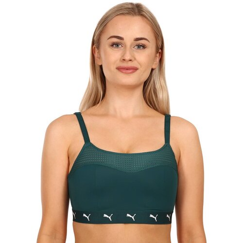 Puma Women&amp;#039;s sports bra green (701219634 002) Slike