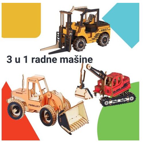 CarolijaShop Čarolija shop 3u1 slagalice Radne mašine Cene