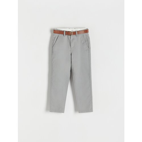 Reserved - Chino hlače s remenom - light grey Slike