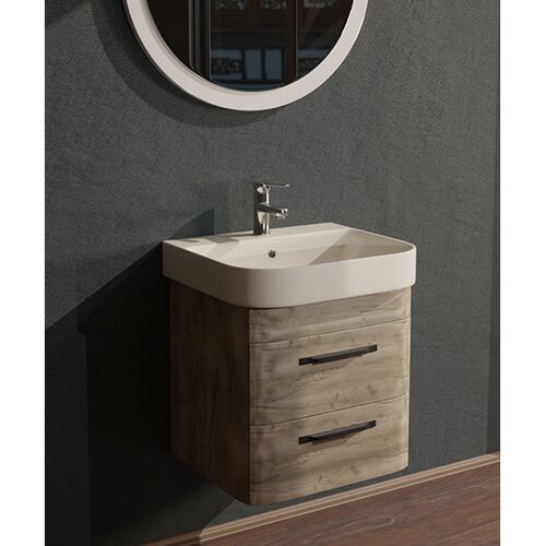TMP omarica za umivalnik Round 50 Wood OMUMROU50WD, 48&amp;times;58&amp;times;40 cm Slike
