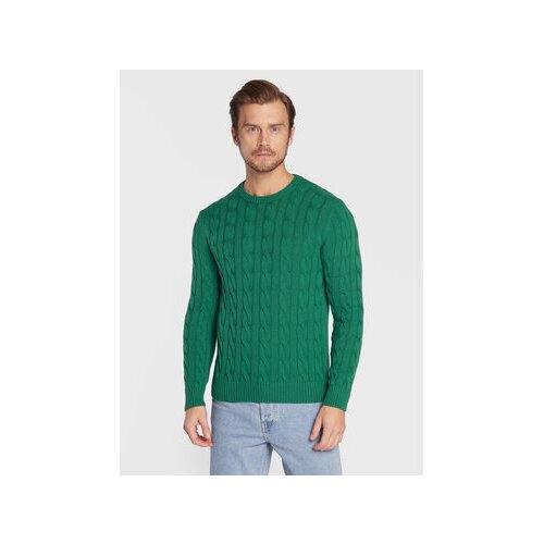 United Colors Of Benetton Pulover 1335U101S Zelena Regular Fit Slike
