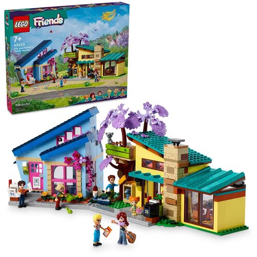 Lego Friends: Družinski hiši Ollyja in Paisley Cene