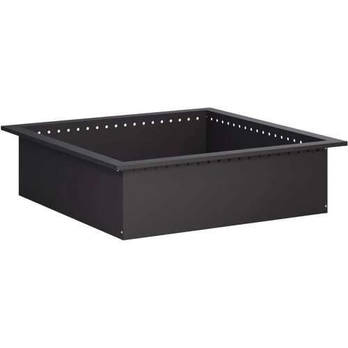  Prsten za vatru Crna 80 x 80 x 25 cm Čelik - Čelik 80 x 80 x 25 cm Cijene