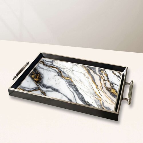 Aberto Design Poslužavnik TPG10017 50 x 29 x 3.5 cm, Šareni Cene