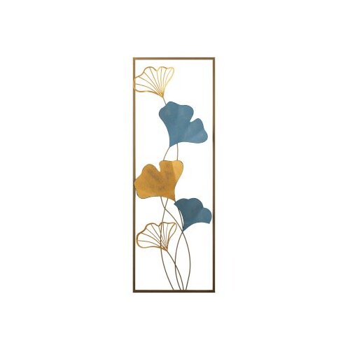 Wallxpert Zidna dekoracija 32x5x90cm, Zlatne boje Slike