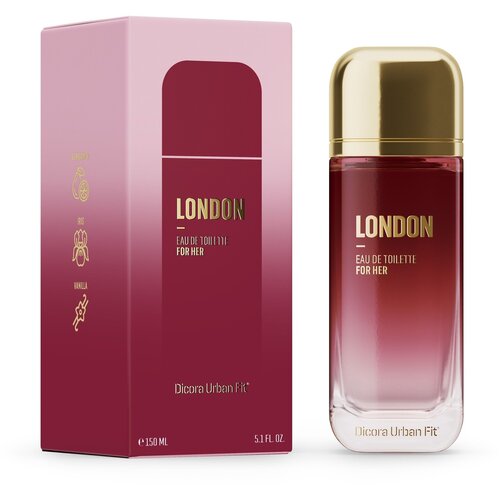 Dicora Ženska toaletna voda London For Her, EDT, 150 ml Cene