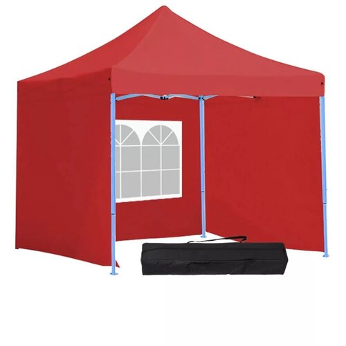 Timeless Tools Paviljon sa Mehanizmom 3x3m Crveni Tri Stranice Slike