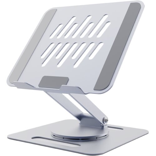  Postolje za notebook riser stand preklopivi rotirajuci, silver GEMBIRD, NBS-DR1-01 Cene