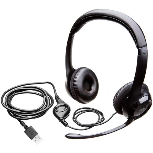 Logitech H390 Corded Headset - BLACK - USB Cijene